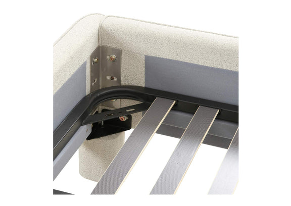 OA-1003-29-0 Ichigo King Bed Light Grey