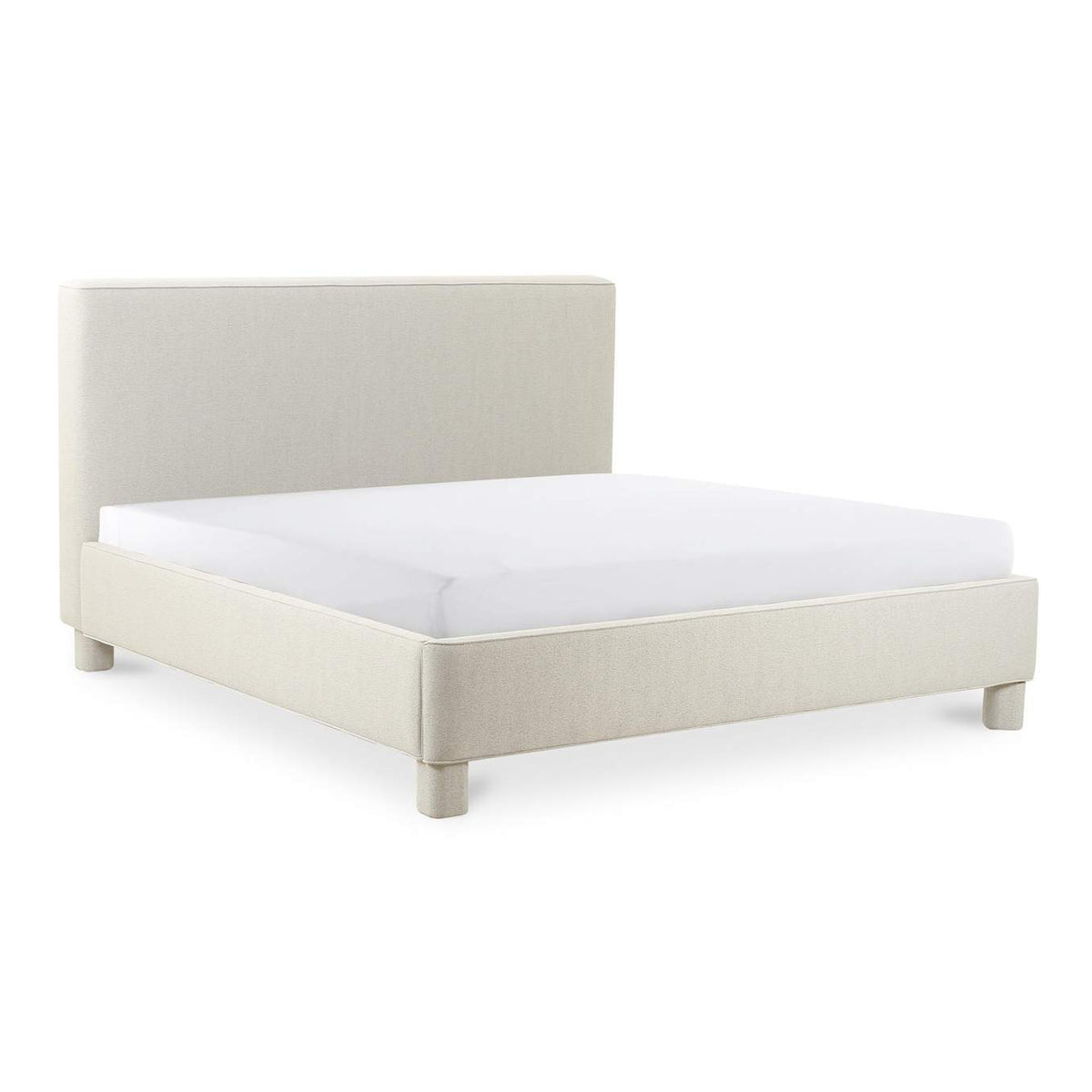 OA-1003-29-0 Ichigo King Bed Light Grey