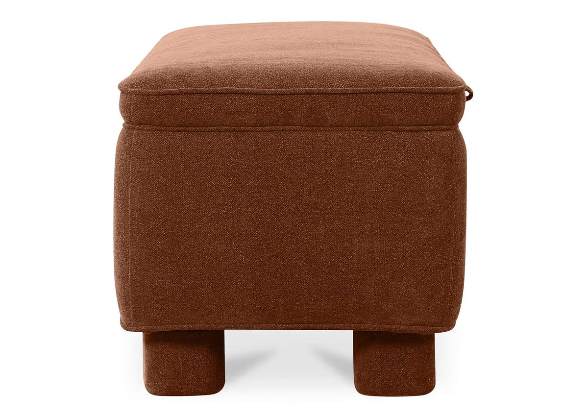 OA-1004-12 Ichigo Storage Bench Deep Orange