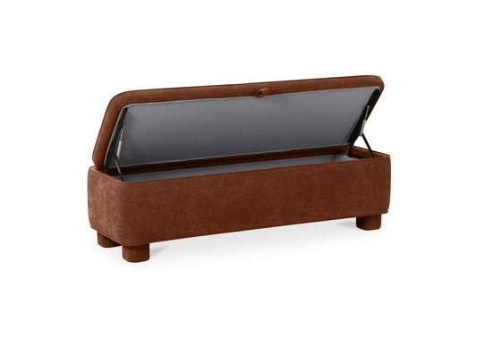 OA-1004-12 Ichigo Storage Bench Deep Orange