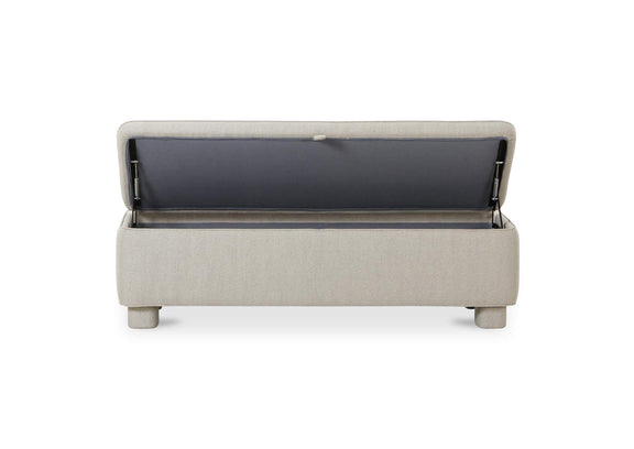 OA-1004-29 Ichigo Storage Bench Light Grey