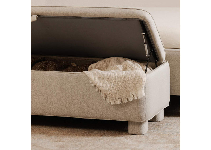 OA-1004-29 Ichigo Storage Bench Light Grey