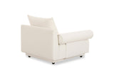 OA-1008-18 Rosello Left Arm Facing Chair White