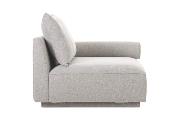 OA-1009-29 Rosello Right Arm Facing Chair Light Grey