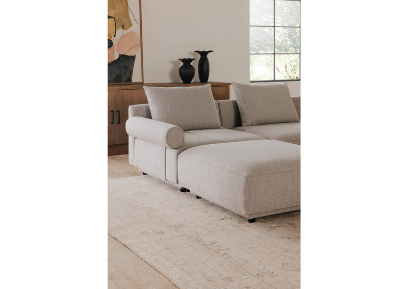 OA-1009-29 Rosello Right Arm Facing Chair Light Grey
