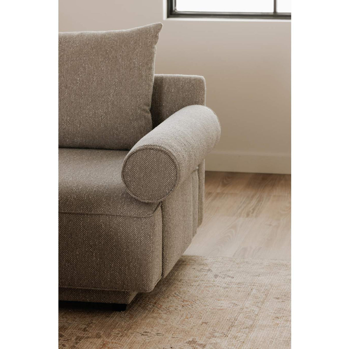 OA-1009-29 Rosello Right Arm Facing Chair Light Grey