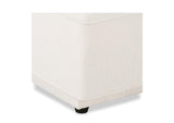 OA-1012-18 Rosello Ottoman White