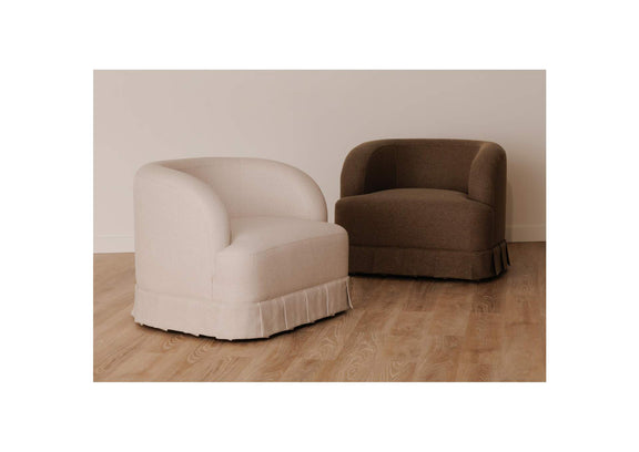 OA-1013-03 Maren Swivel Chair Brown