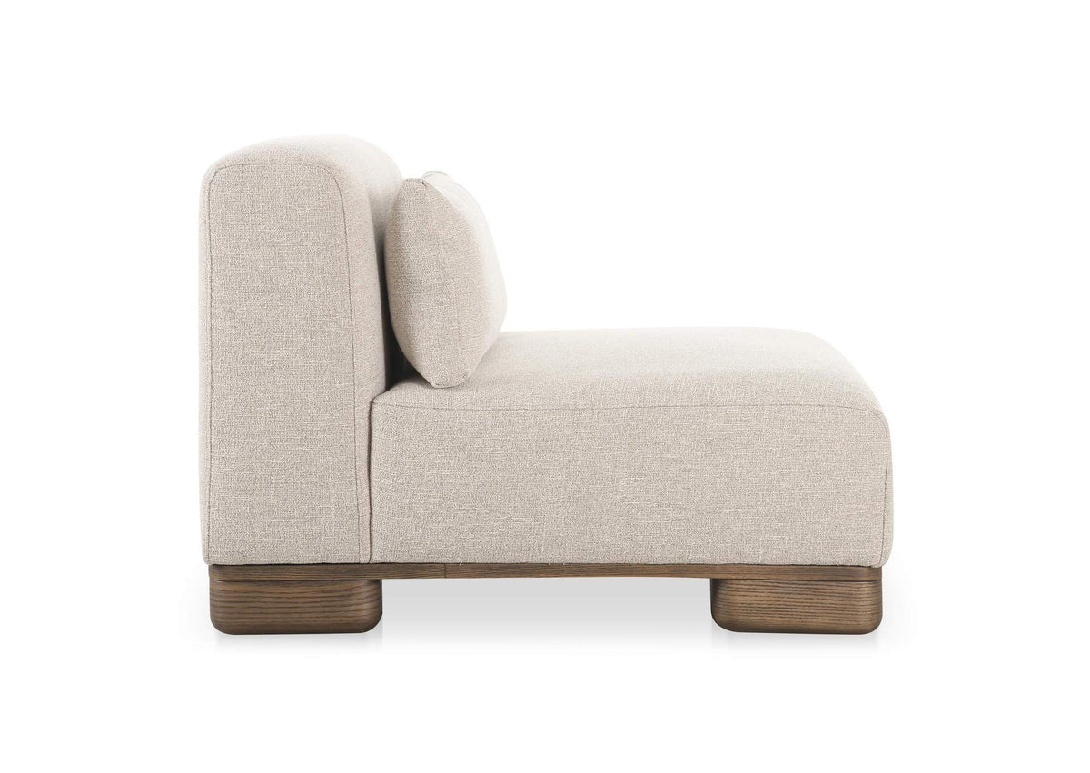 OA-1031-34 June Slipper Chair Oatmeal