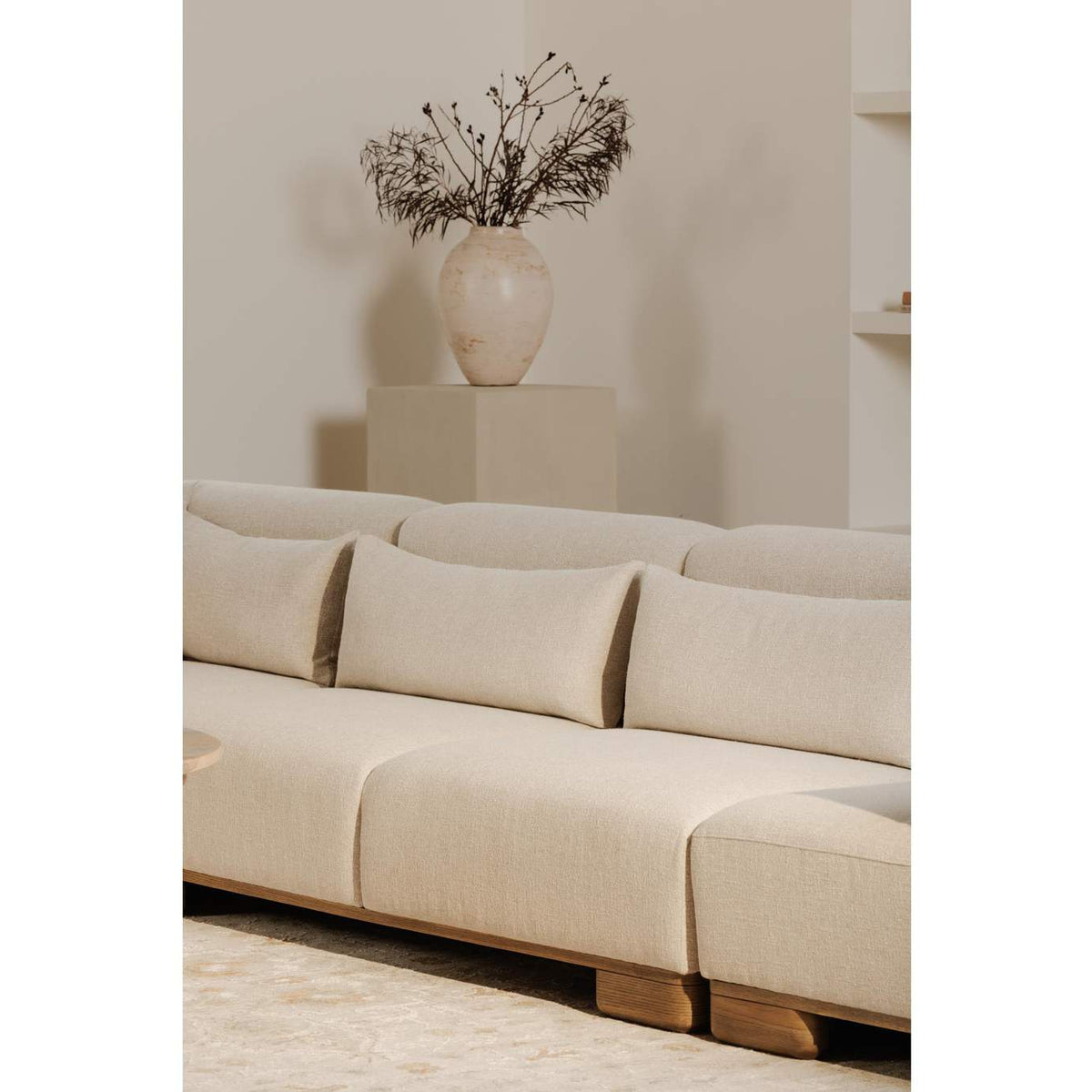 OA-1031-34 June Slipper Chair Oatmeal