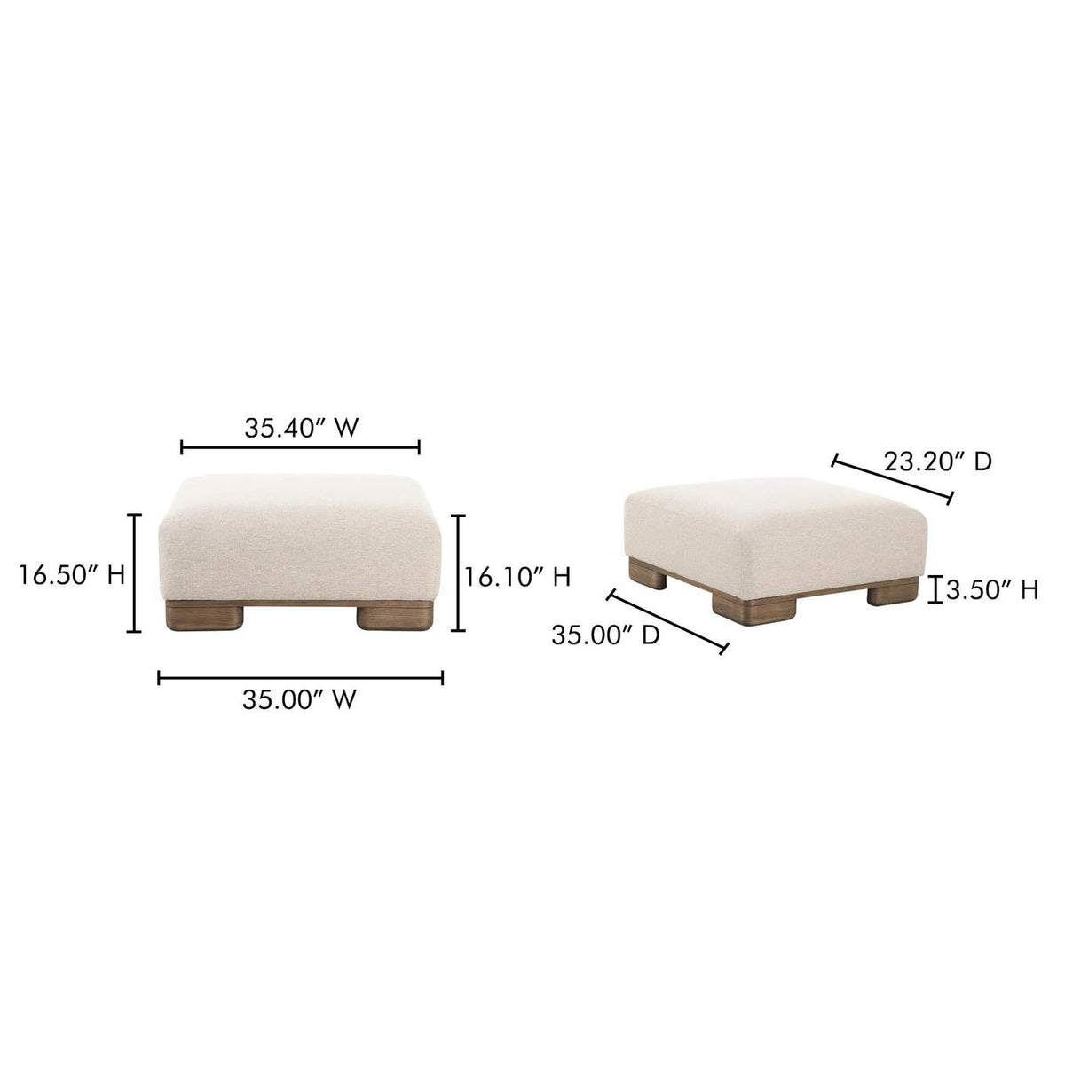 OA-1033-34 June Ottoman Oatmeal