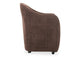 OA-1034-20 Drava Rolling Dining Chair Dark Brown