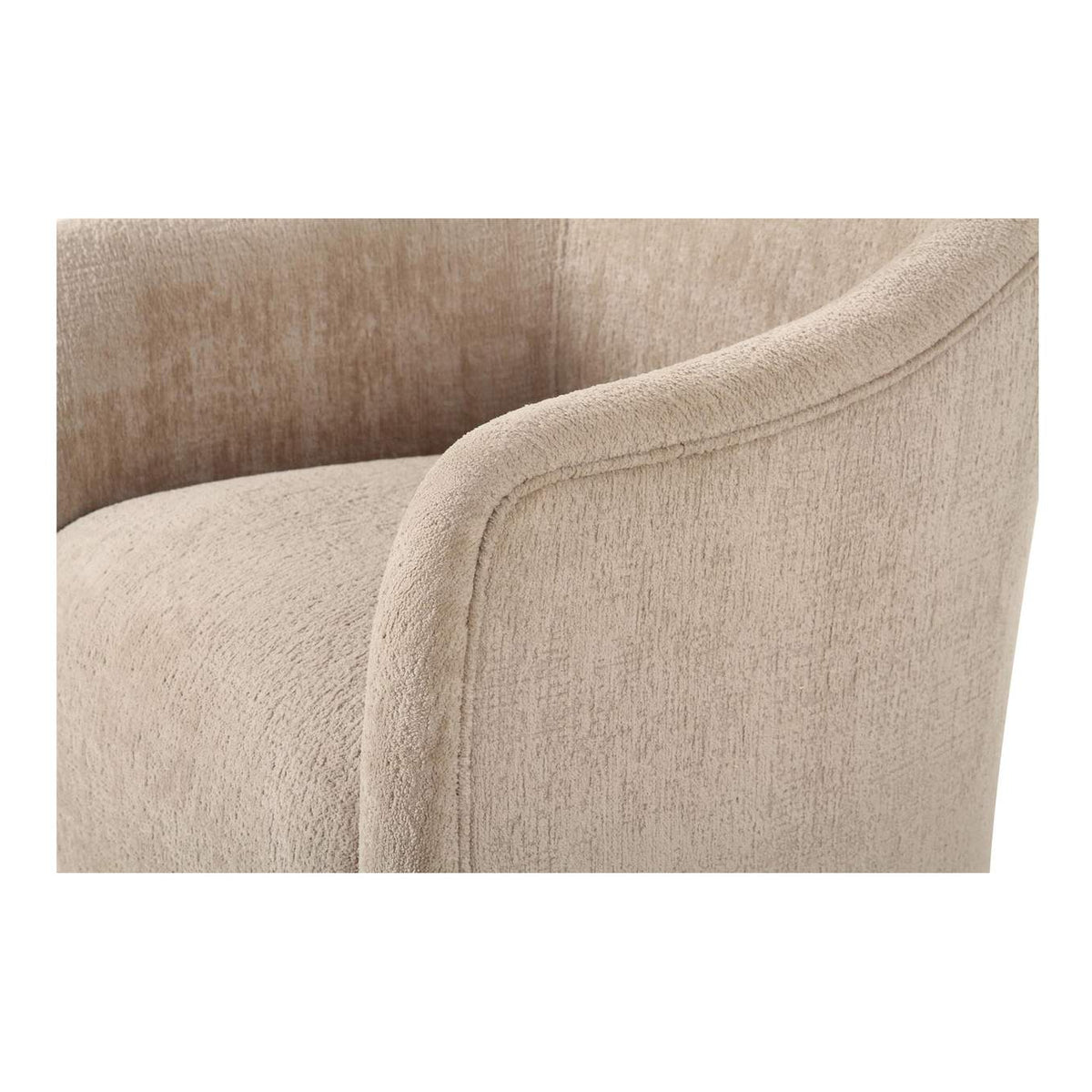 OA-1034-34 Drava Rolling Dining Chair Beige