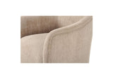 OA-1034-34 Drava Rolling Dining Chair Beige
