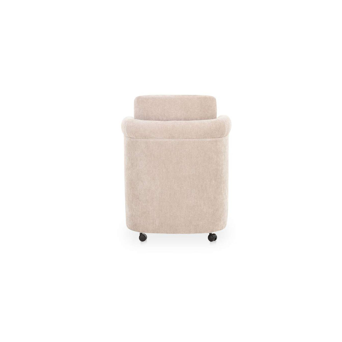 OA-1035-39 Mesto Rolling Dining Chair Taupe