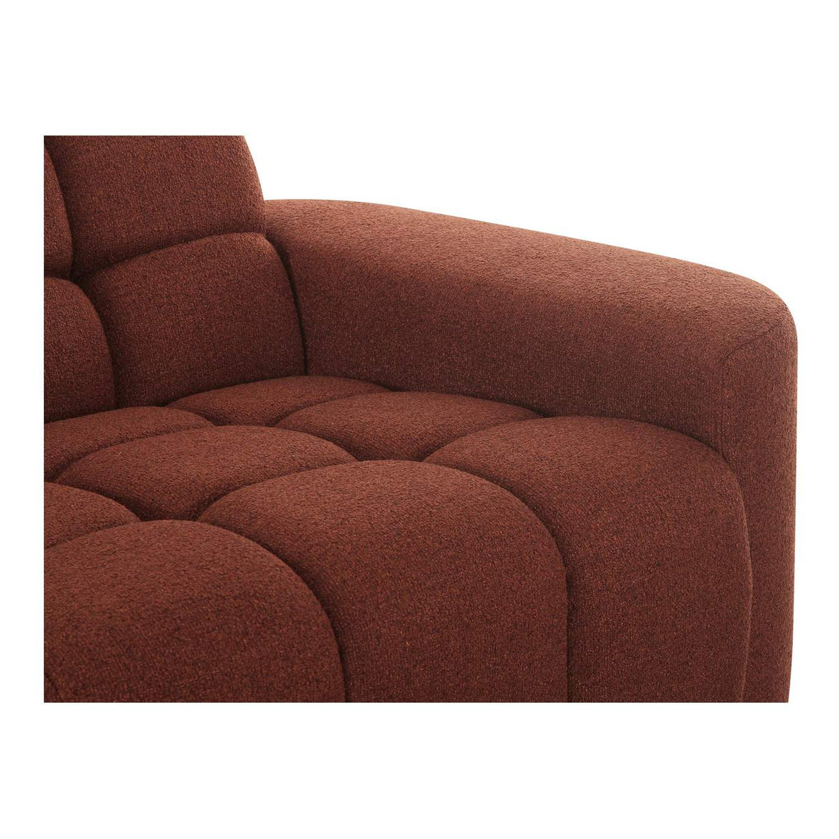 OA-1042-12-0 Roman L - Shaped Sectional Rust