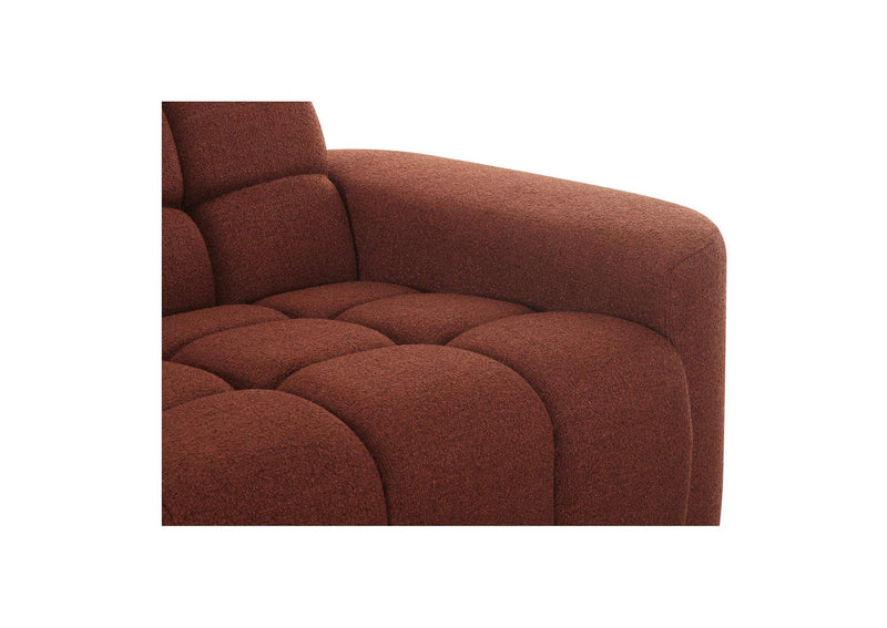 OA-1042-12-0 Roman L - Shaped Sectional Rust
