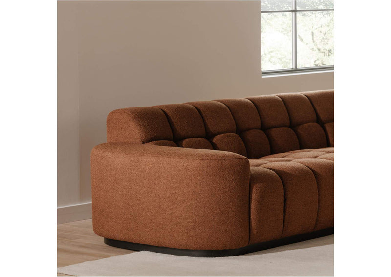 OA-1042-12-0 Roman L - Shaped Sectional Rust