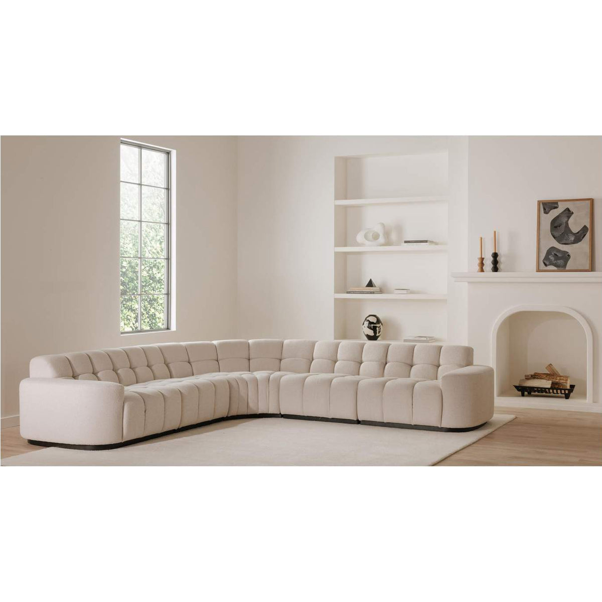 OA-1042-34-0 Roman L - Shaped Sectional Oat