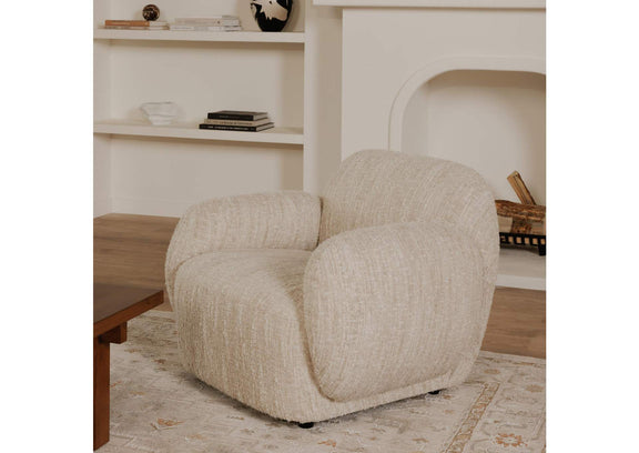 OA-1043-34 Hazel Lounge Chair Off White