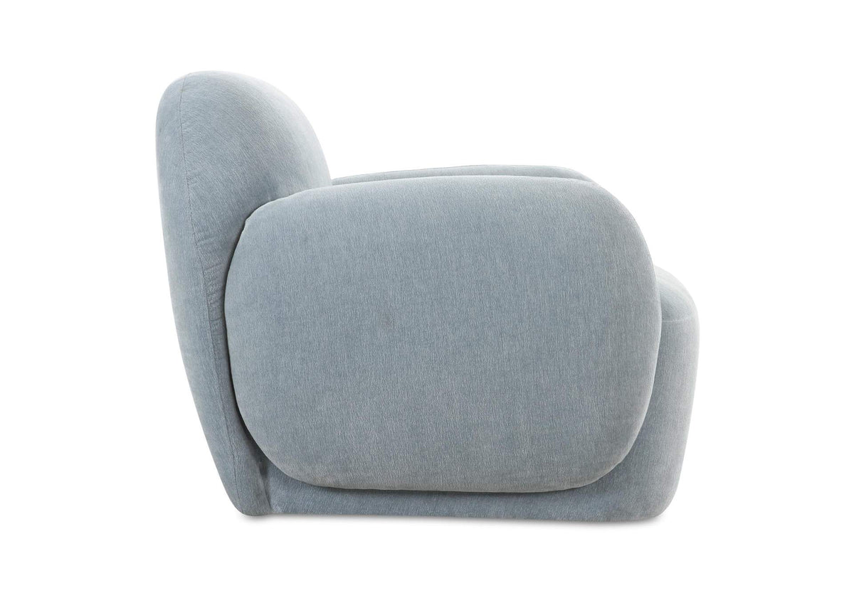 OA-1043-45 Hazel Lounge Chair Light Blue