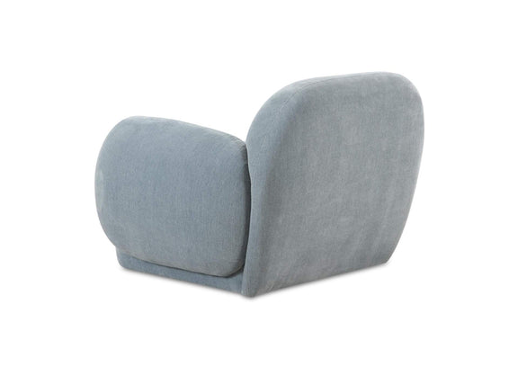 OA-1043-45 Hazel Lounge Chair Light Blue