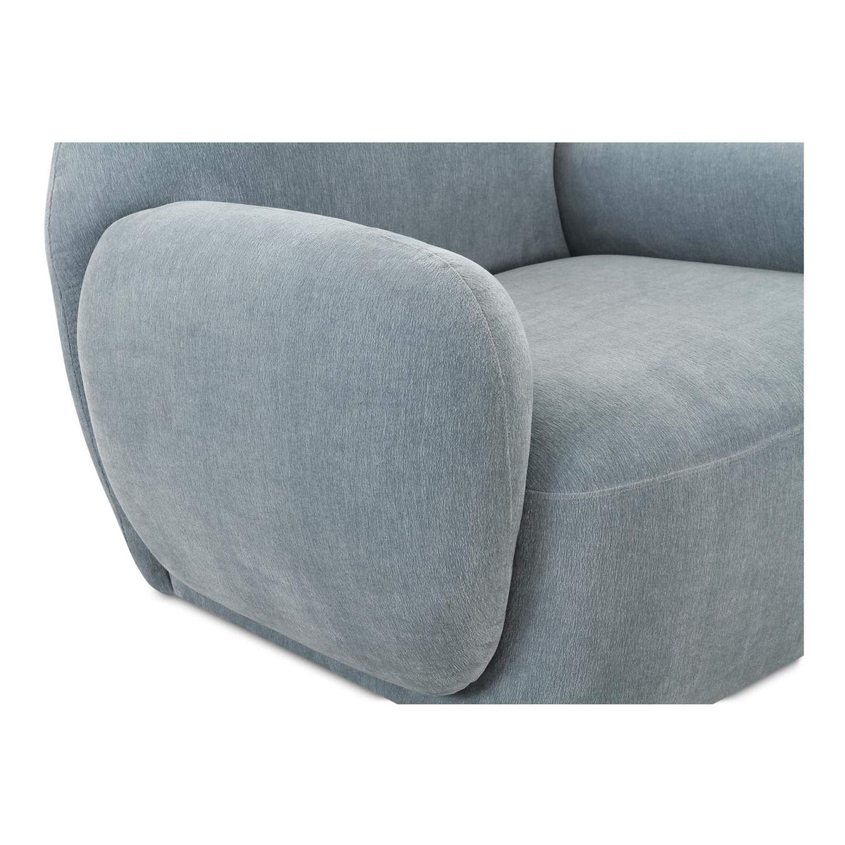 OA-1043-45 Hazel Lounge Chair Light Blue