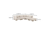 OA-1047-34 June Dream Modular Sectional Oatmeal