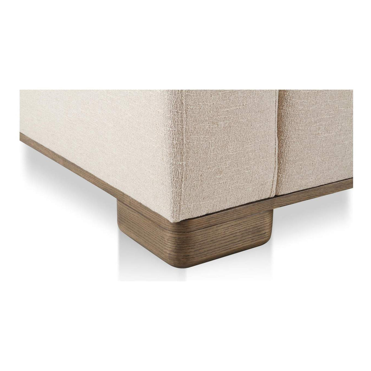OA-1048-34 June Classic L - Shaped Modular Sectional Oatmeal
