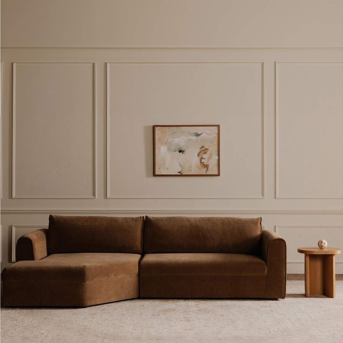 OA-1058-39-R-0 Madrid Right Sectional Taupe