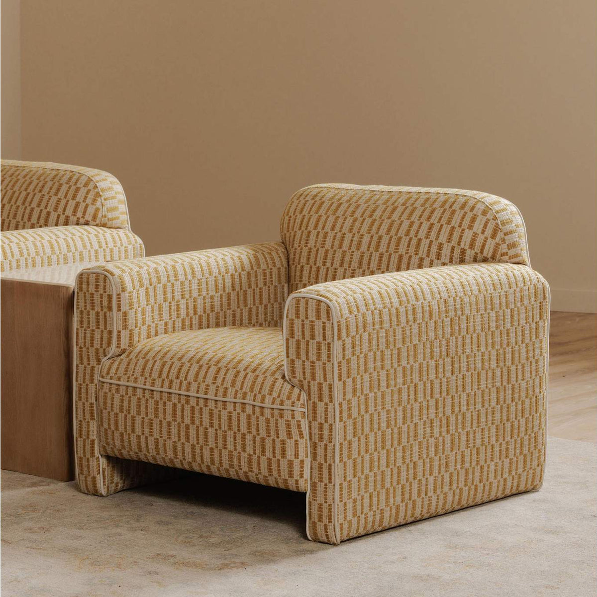 OA-1059-08 Leo Accent Chair Chartreuse