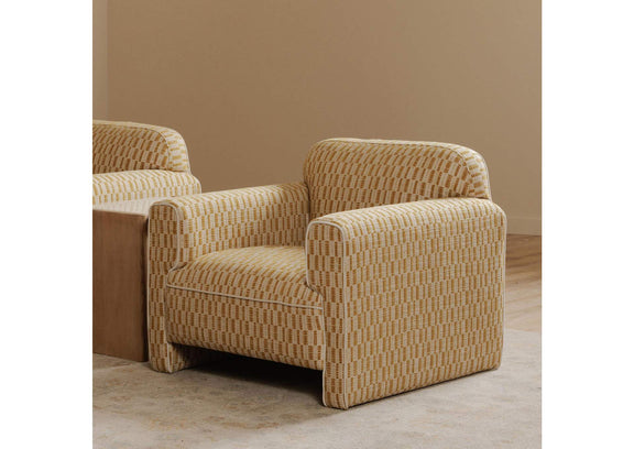 OA-1059-08 Leo Accent Chair Chartreuse