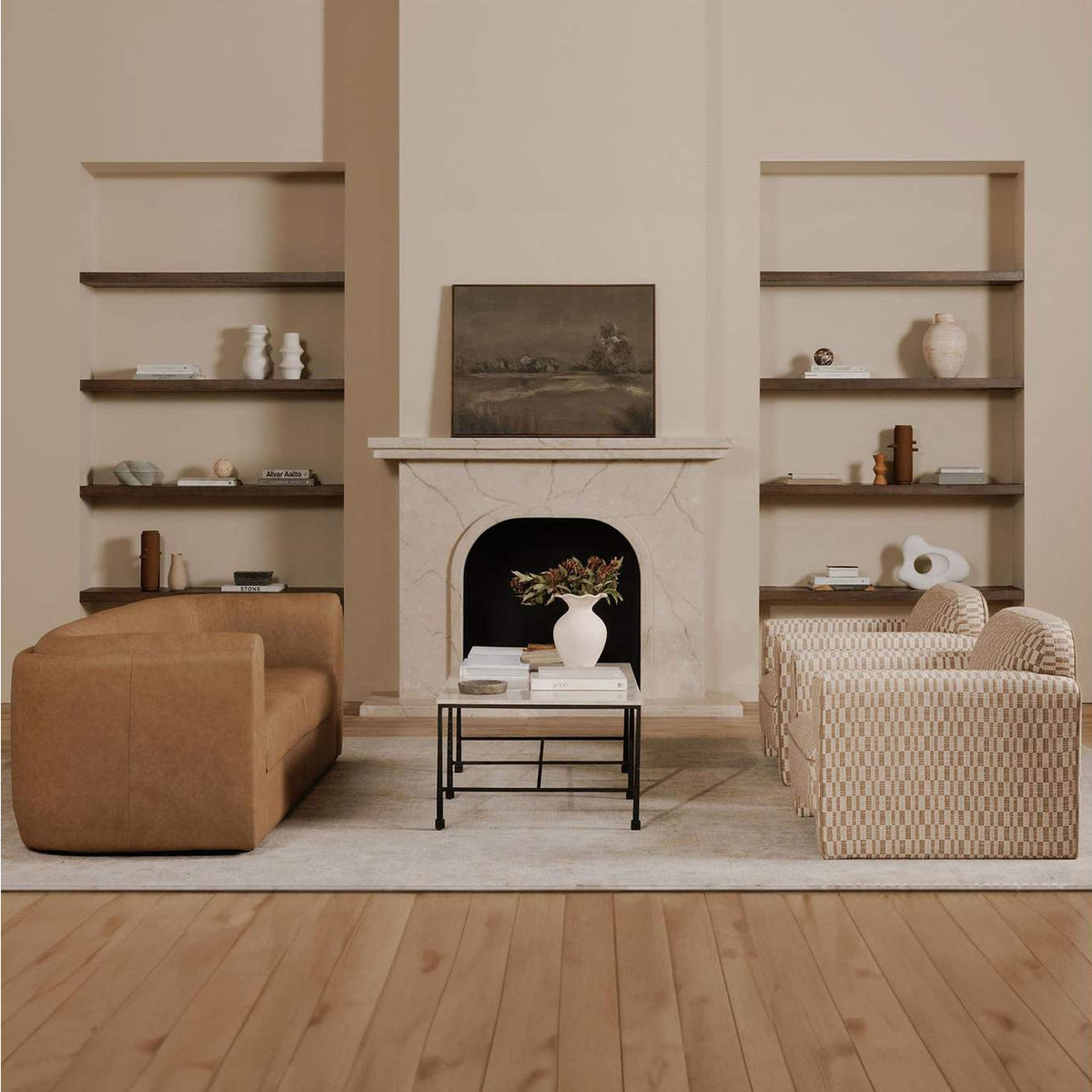 OA-1059-39 Leo Accent Chair Taupe