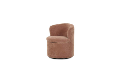 OA-1074-33 Dane Swivel Dining Chair Heritage Pink