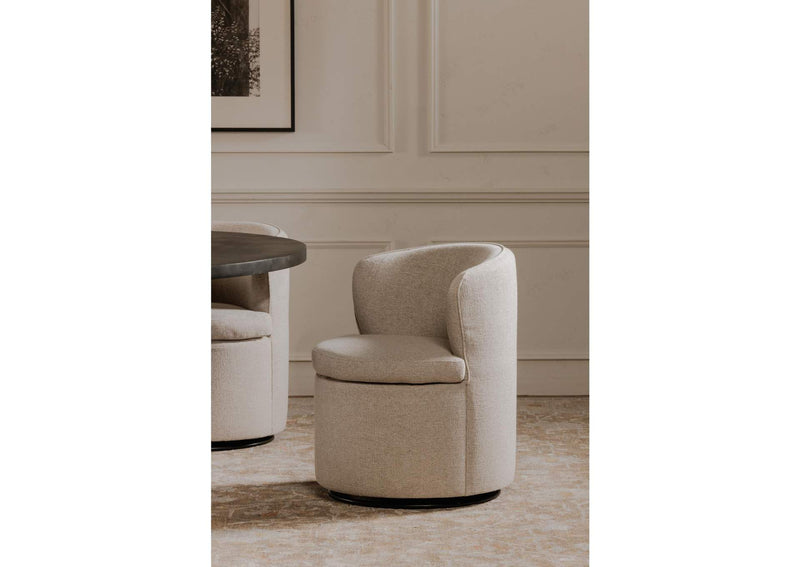 OA-1074-34 Dane Swivel Dining Chair Oatmeal