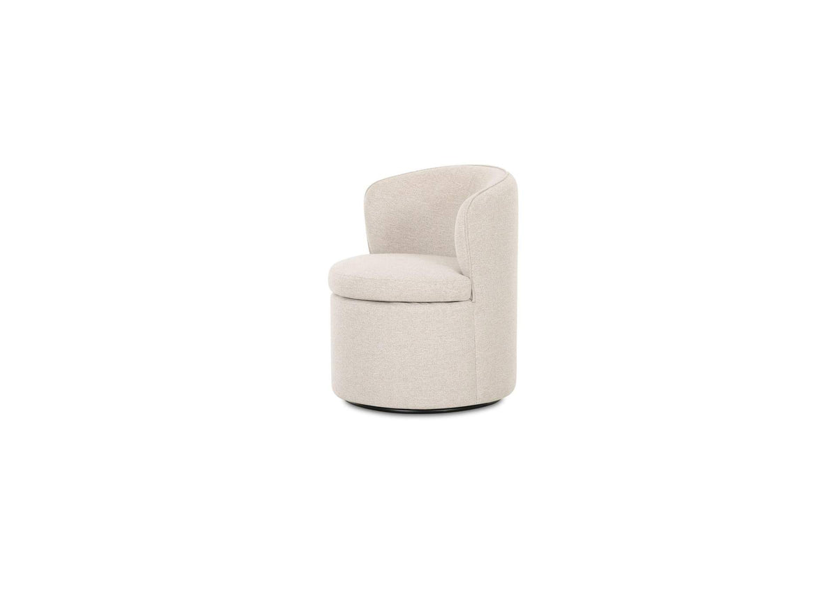 OA-1074-34 Dane Swivel Dining Chair Oatmeal