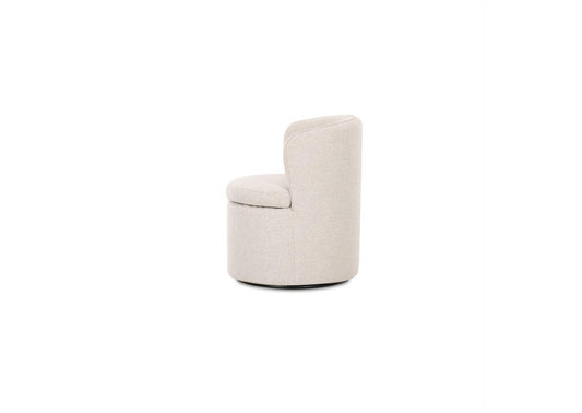 OA-1074-34 Dane Swivel Dining Chair Oatmeal