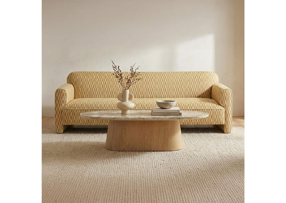 OA-1076-08 Leo Sofa Chartreuse