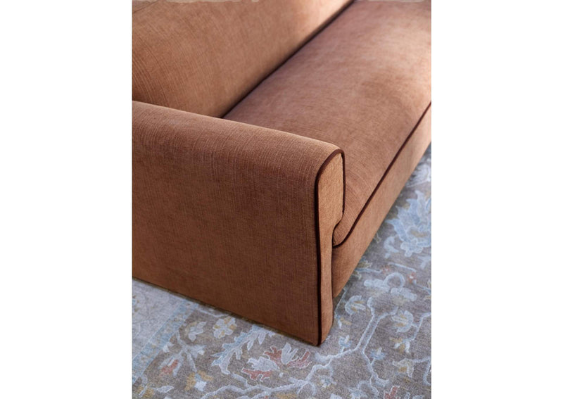 OA-1076-21 Leo Sofa Light Brown