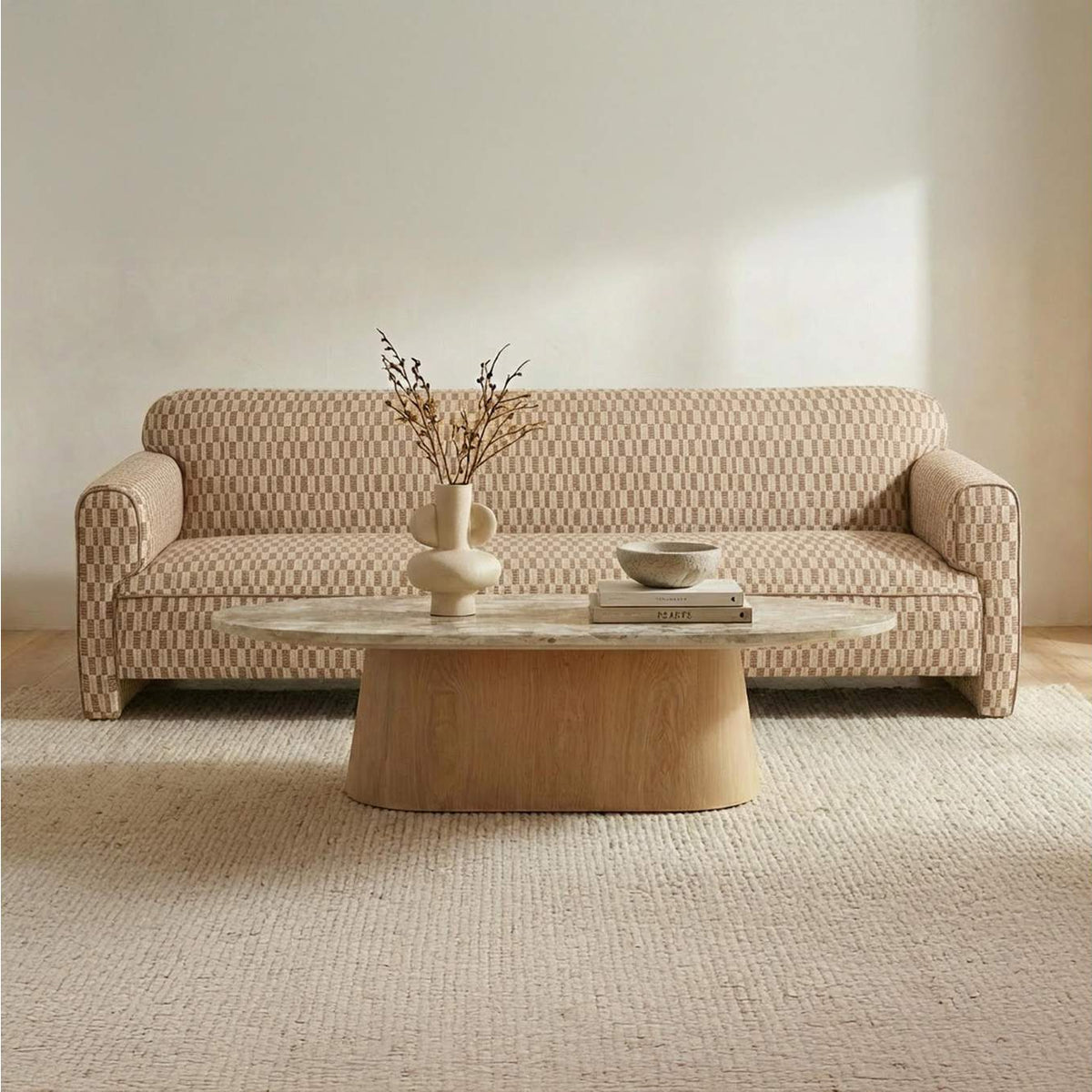 OA-1076-39 Leo Sofa Taupe
