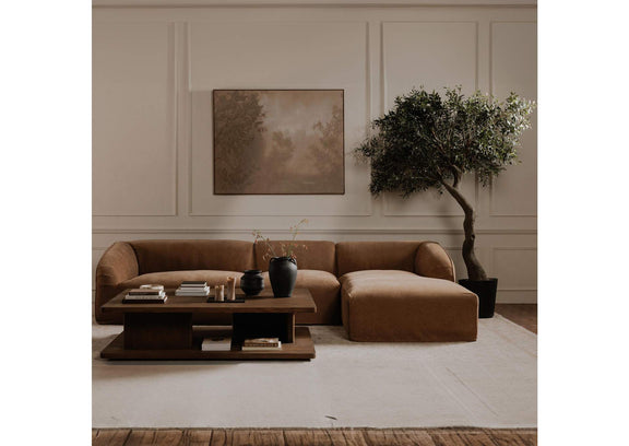OA-1084-03 Isla Right Arm Facing Chaise Mocha
