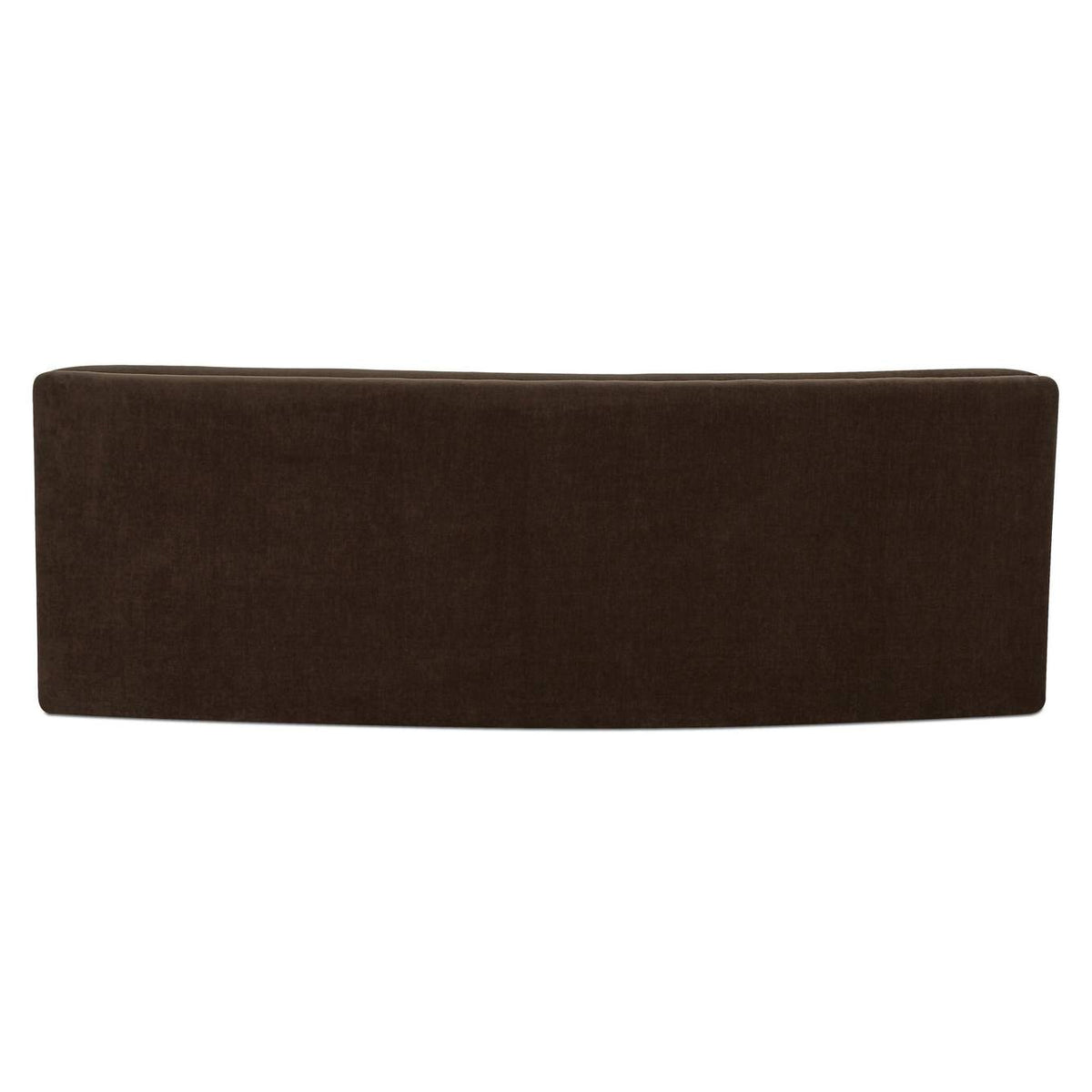 OA-1092-20 Naomi Concave Sofa Dark Brown