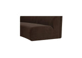 OA-1092-20 Naomi Concave Sofa Dark Brown