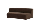 OA-1092-20 Naomi Concave Sofa Dark Brown
