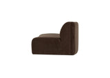 OA-1092-20 Naomi Concave Sofa Dark Brown