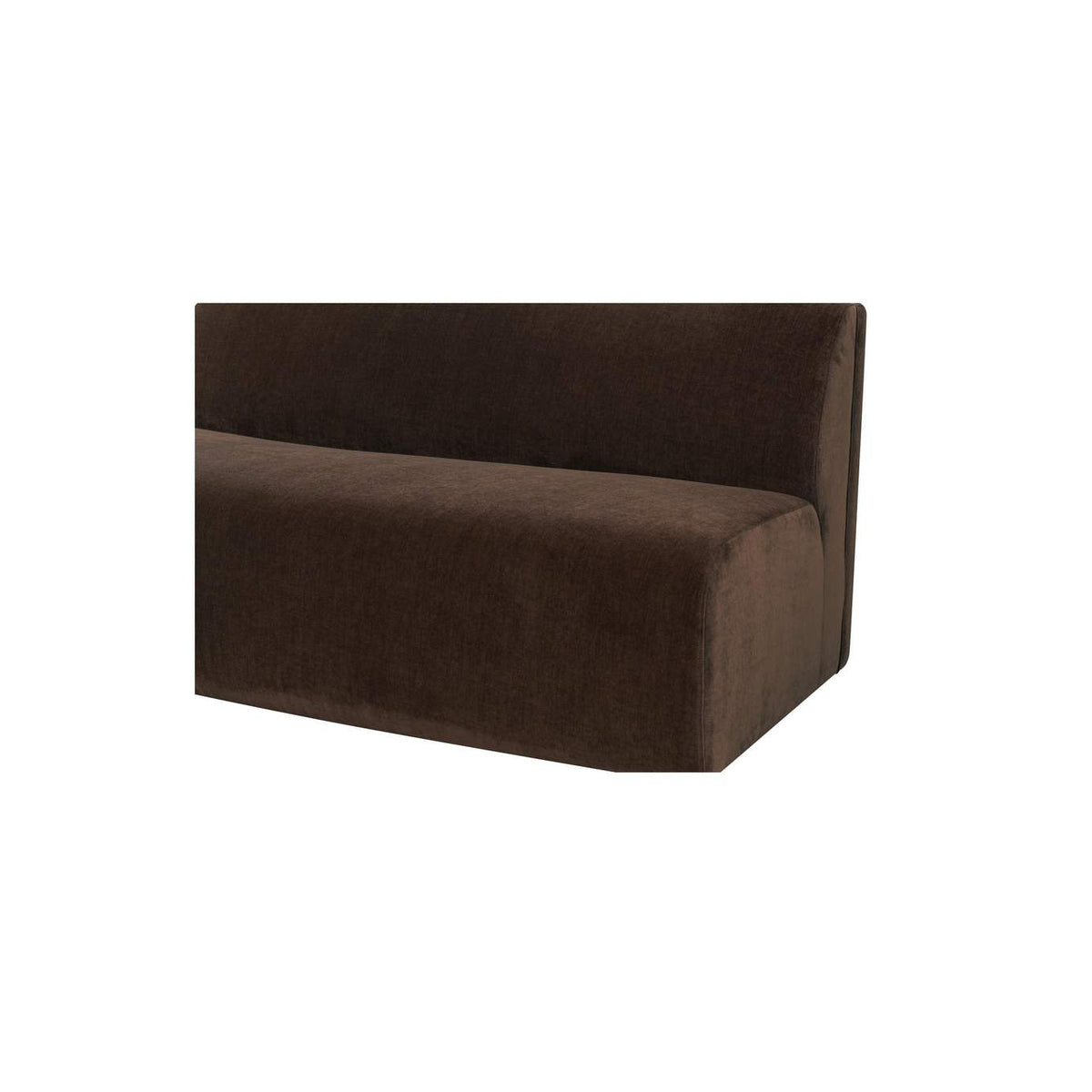 OA-1093-20 Naomi Convex Sofa Dark Brown