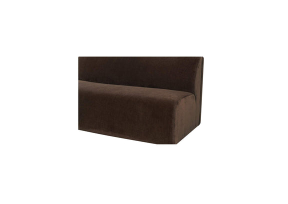 OA-1093-20 Naomi Convex Sofa Dark Brown
