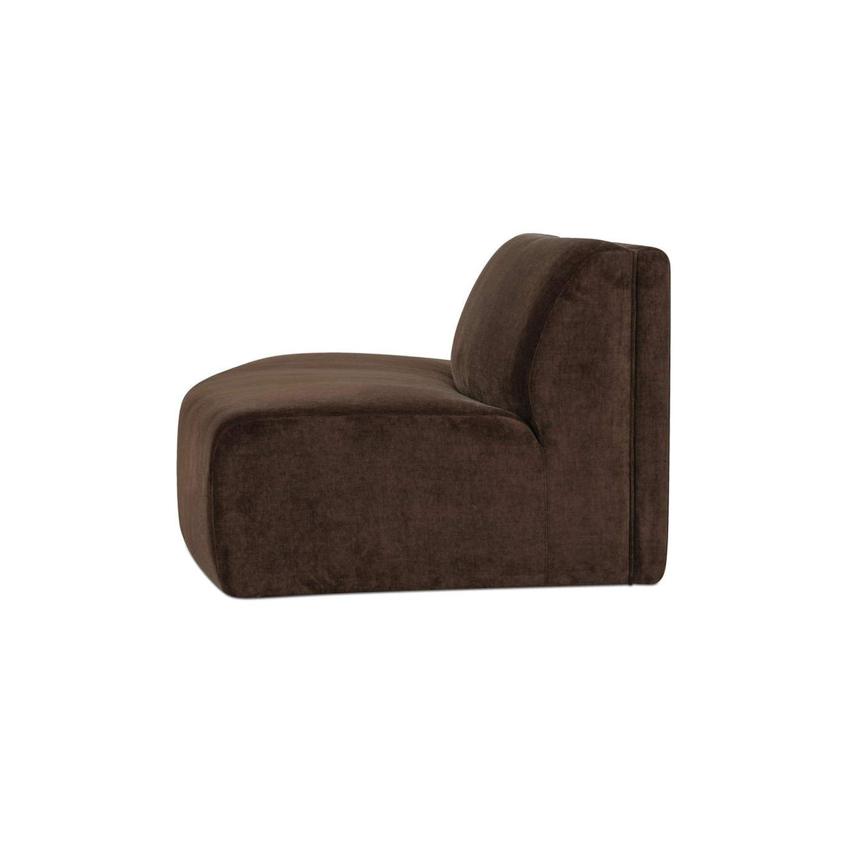 OA-1093-20 Naomi Convex Sofa Dark Brown