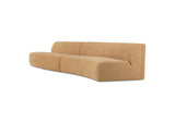 OA-1094-09 Naomi 2 Piece Wave Modular Sectional Golden Yellow