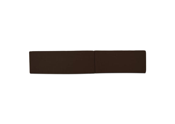 OA-1094-20 Naomi 2 Piece Wave Modular Sectional Dark Brown